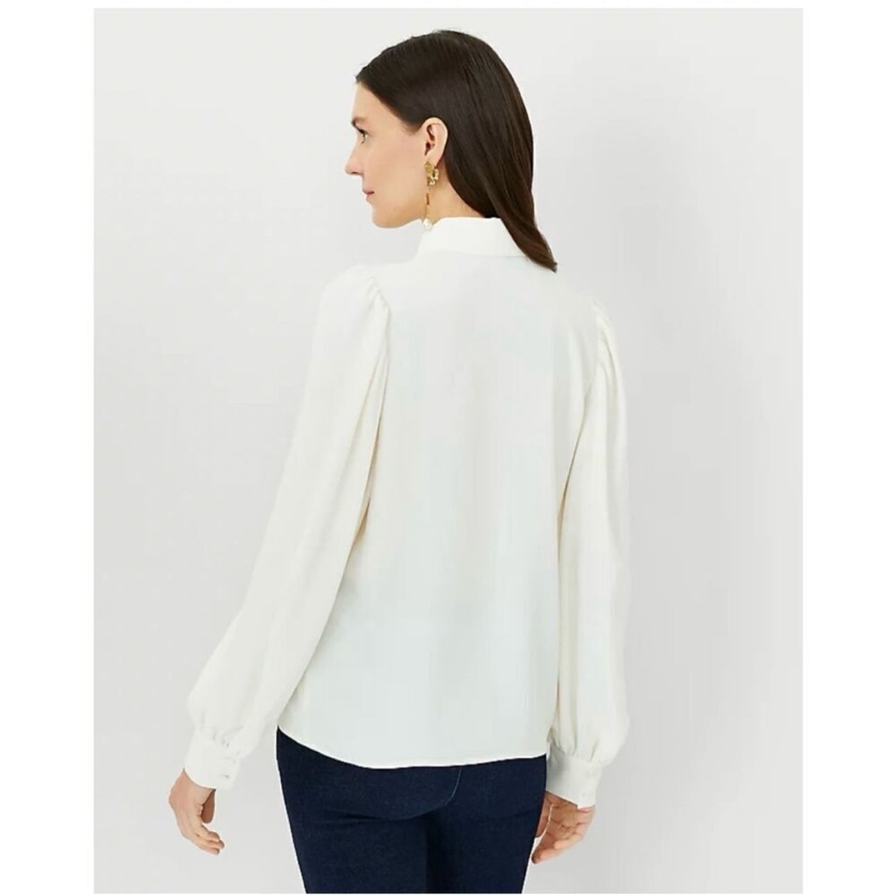 Ann Taylor Classic Cream Blouse